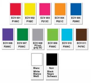 couleurs pantone pour sérigraphie Ecocup